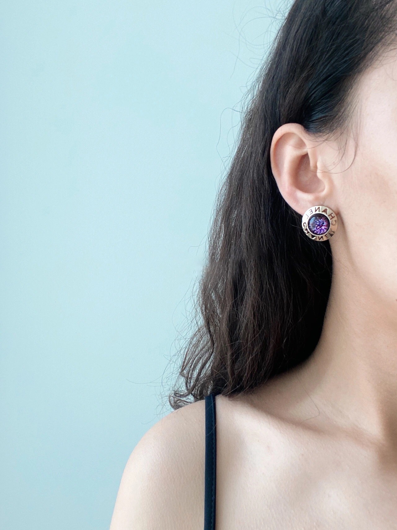 Chanel Earrings Pearl L