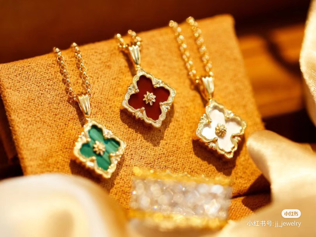 Bbuccellati Necklace Gold Rose Gold