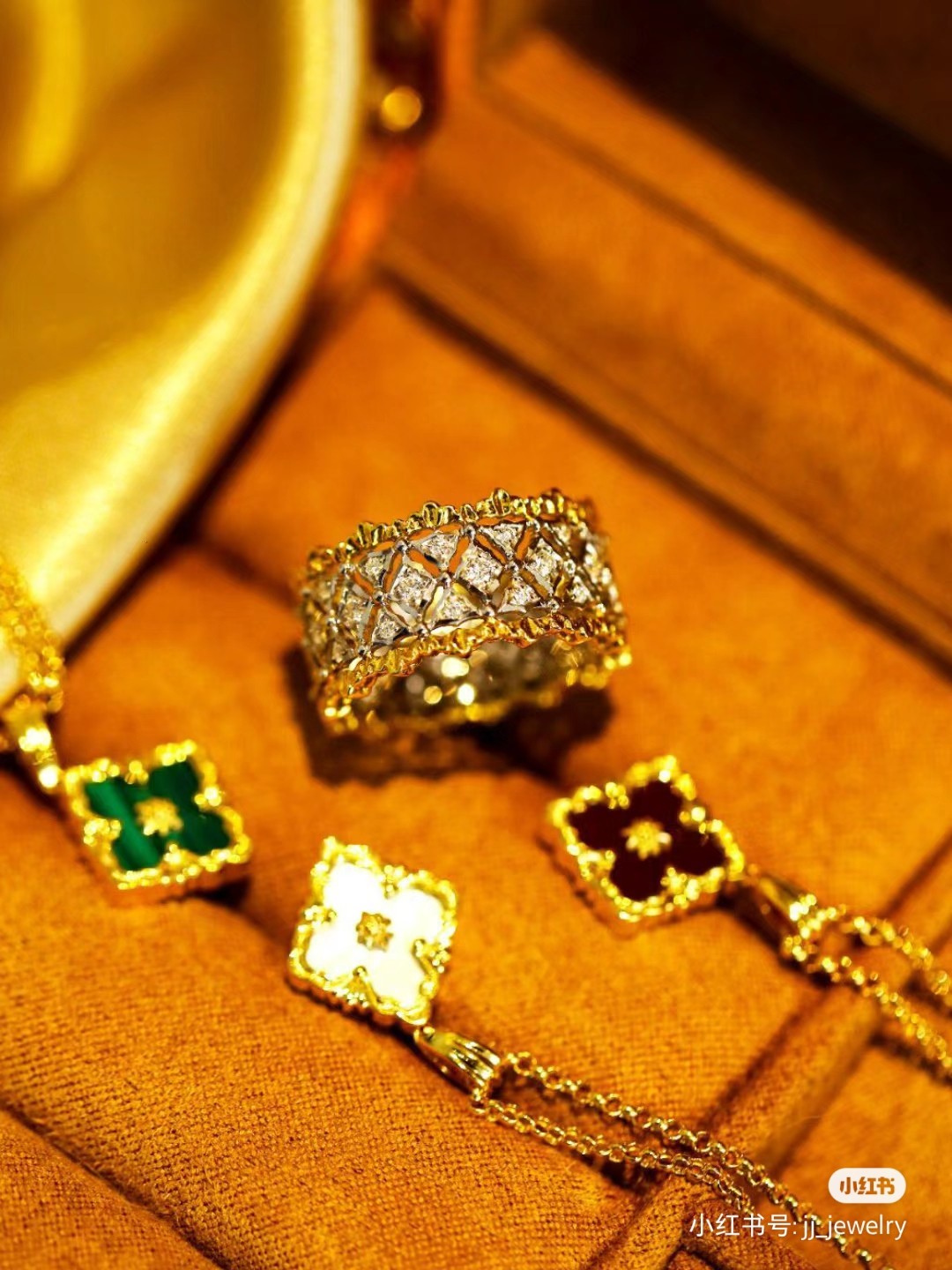 Bbuccellati Necklace Gold Rose Gold