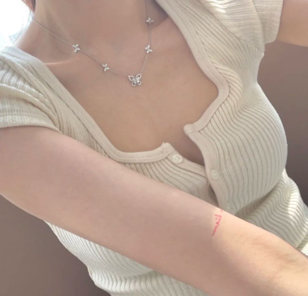 Graff Necklace Silver Inlaid S