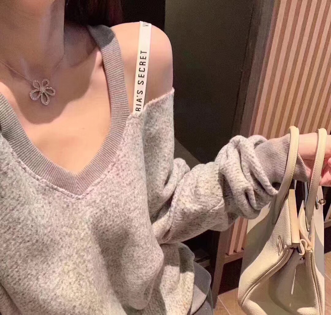 Van Cleef Arpels Necklace Silver Inlaid