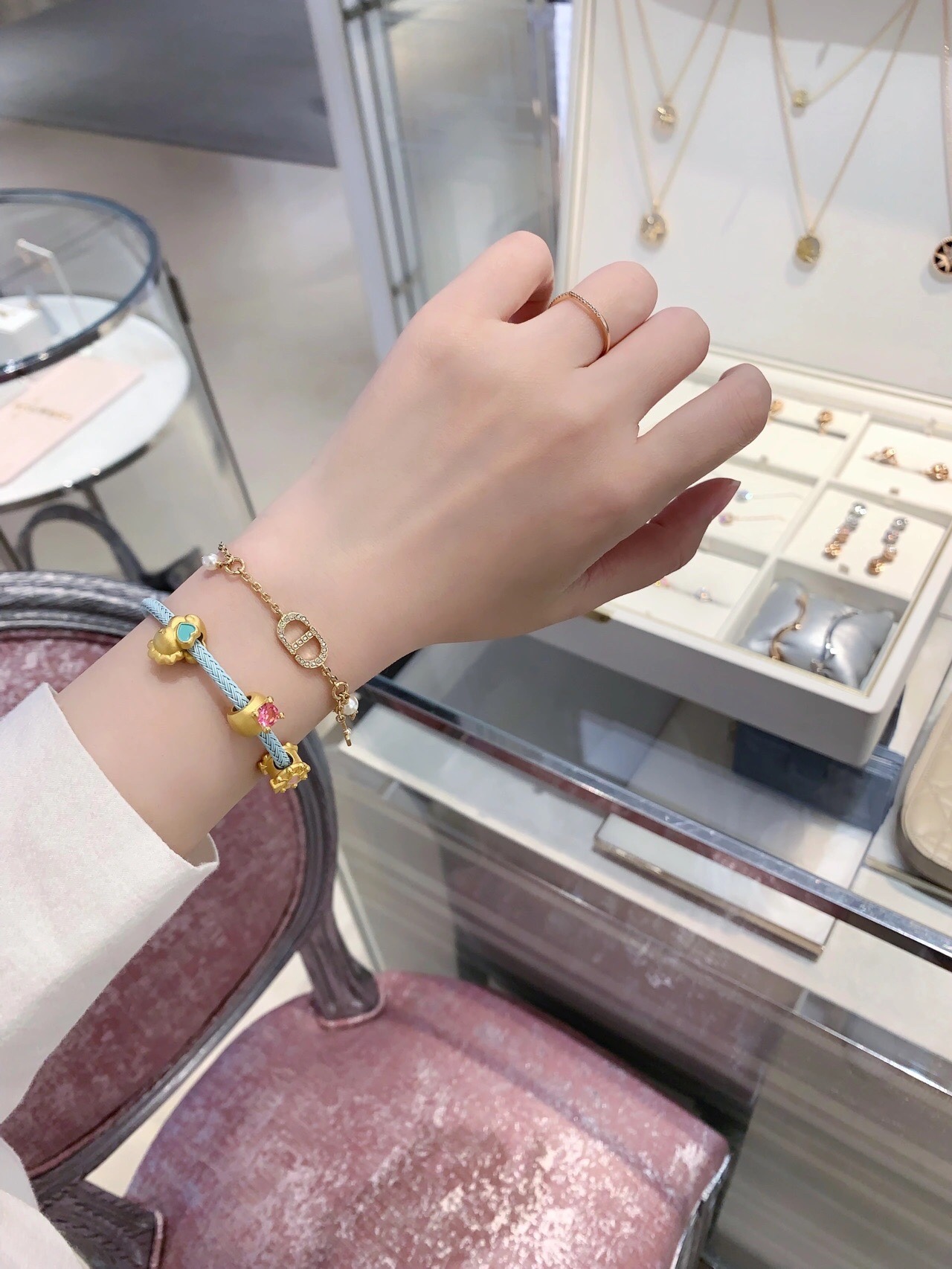 Dior Bracelet Silver Silver