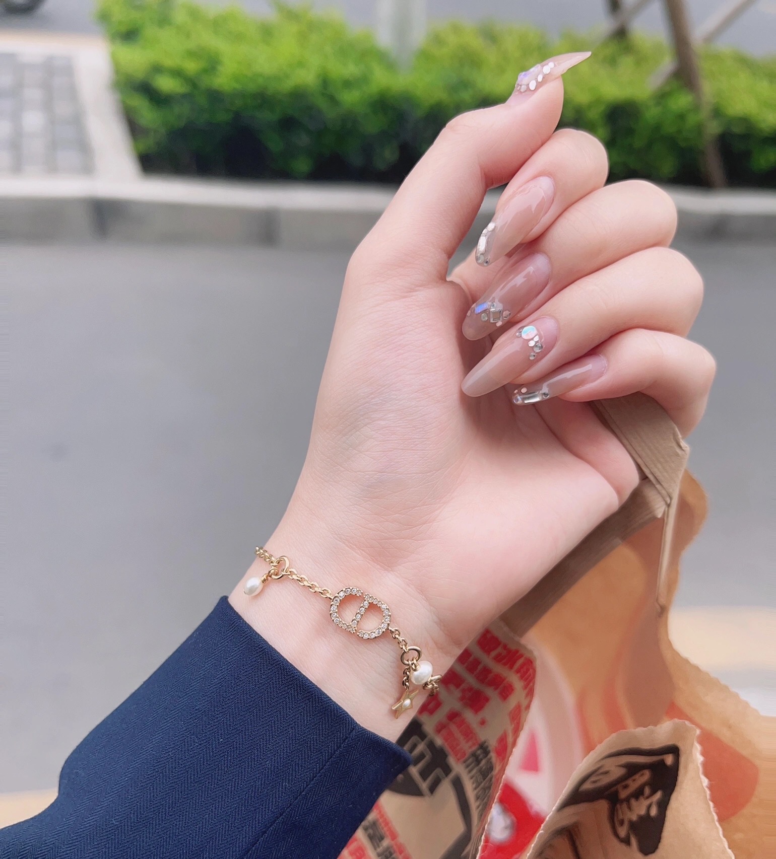 Dior Bracelet Silver Silver