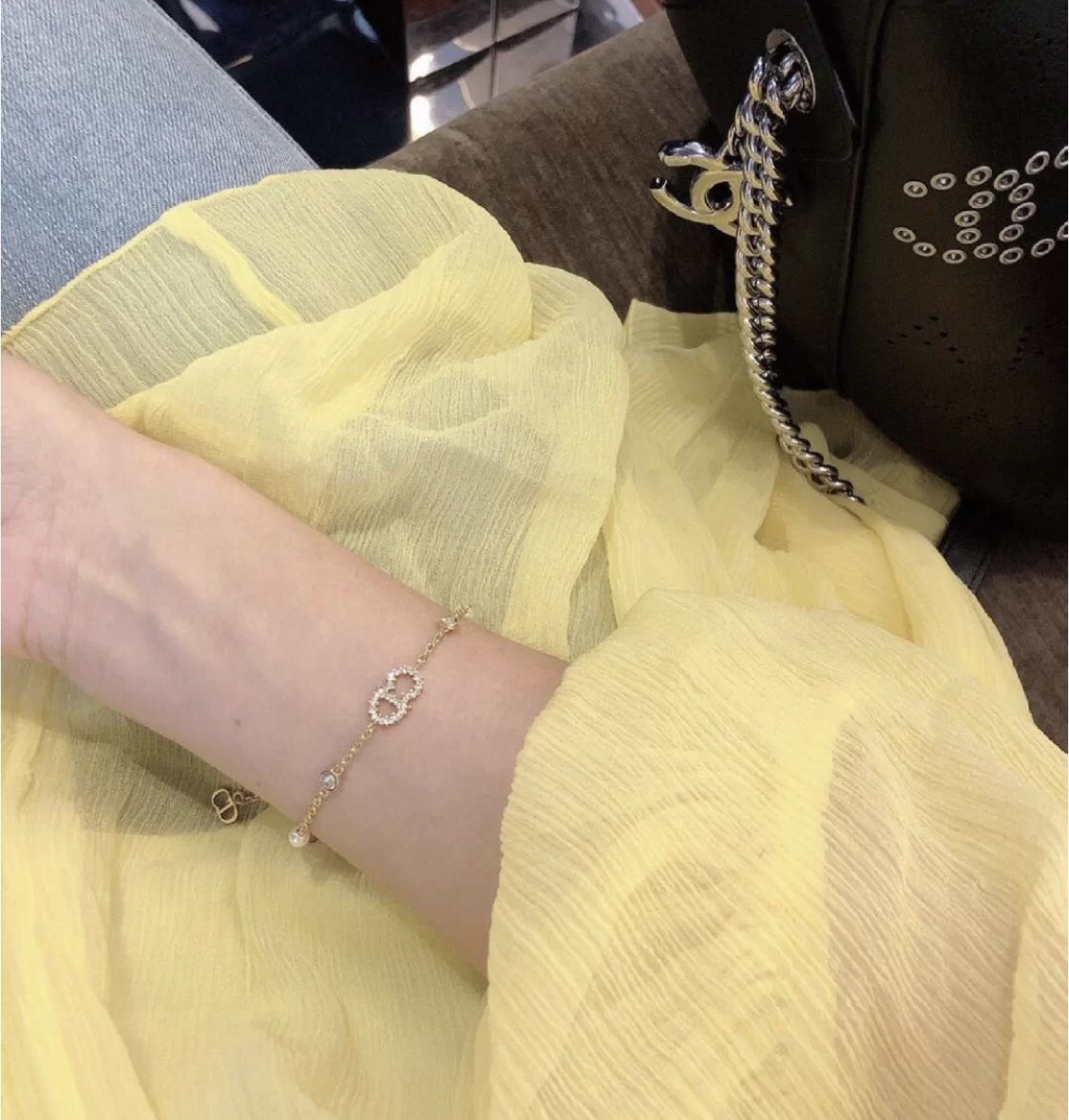 Dior Basic Jewelry Pearl L