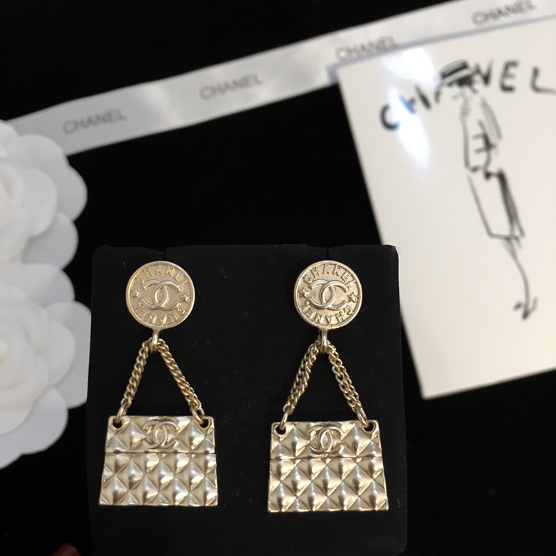 Chanel Earrings Silver