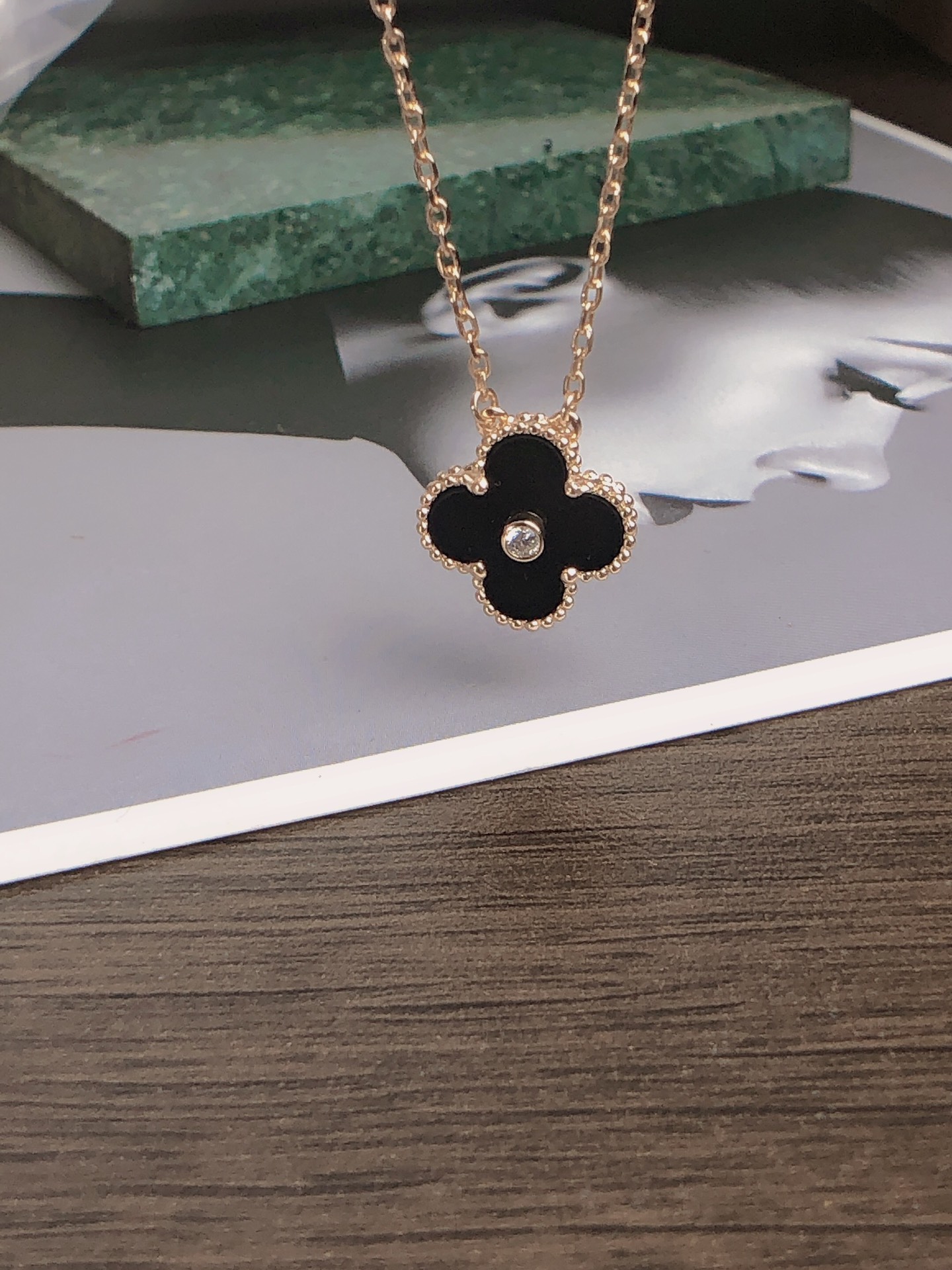 Van Cleef Arpels Necklace Black