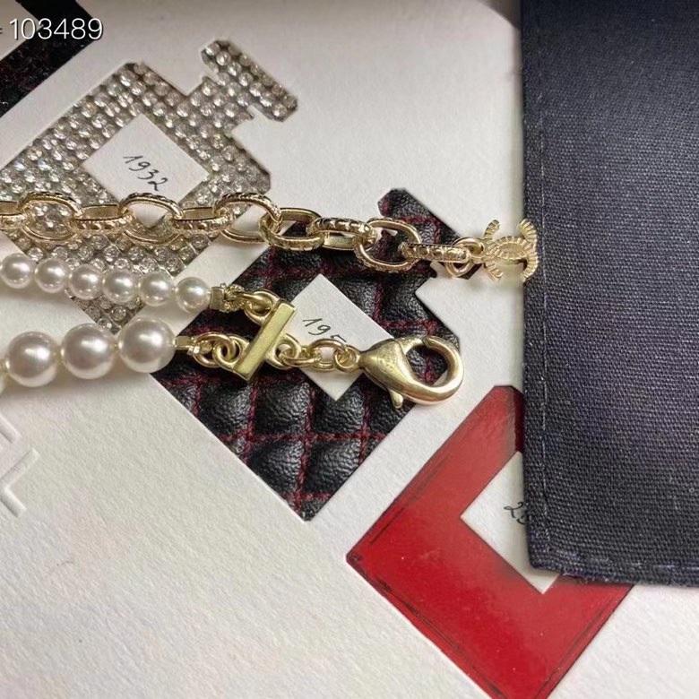 Chanel Necklace Pearl