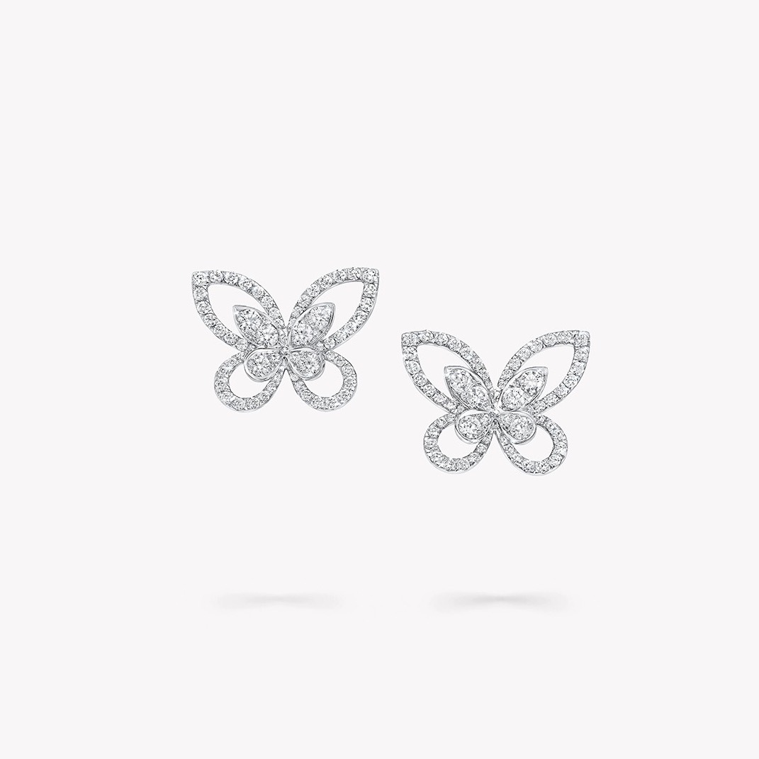 Graff Earrings Silver S