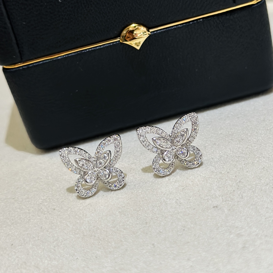 Graff Earrings Silver S