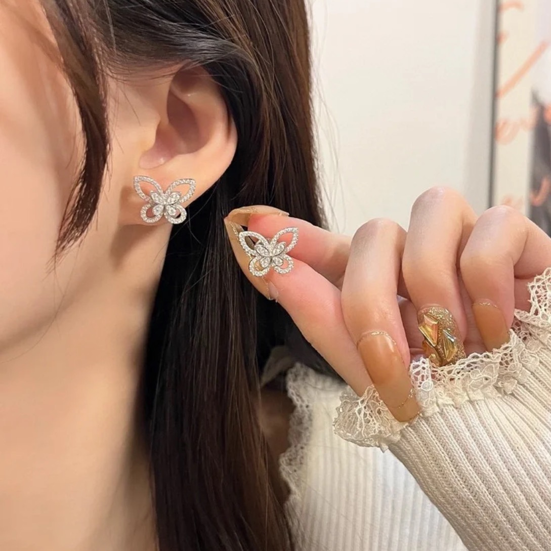 Graff Earrings Silver S