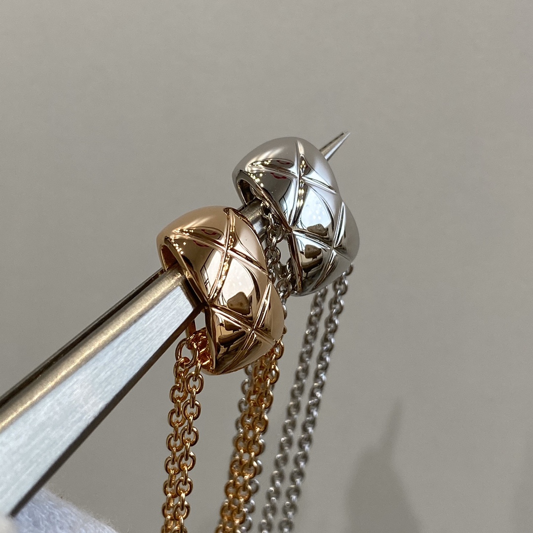 Chanel Necklace Diamond 40cm