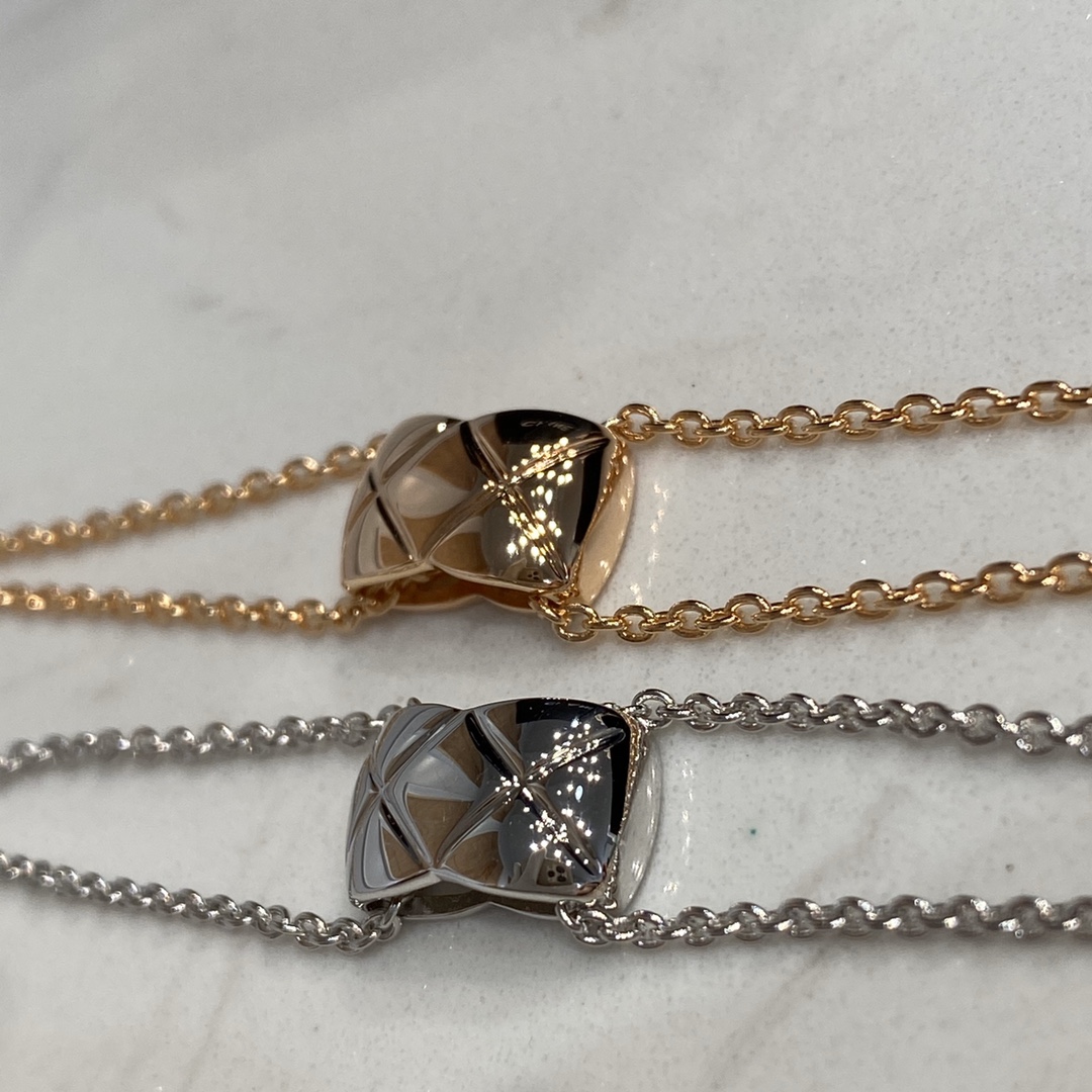 Chanel Necklace Diamond 40cm