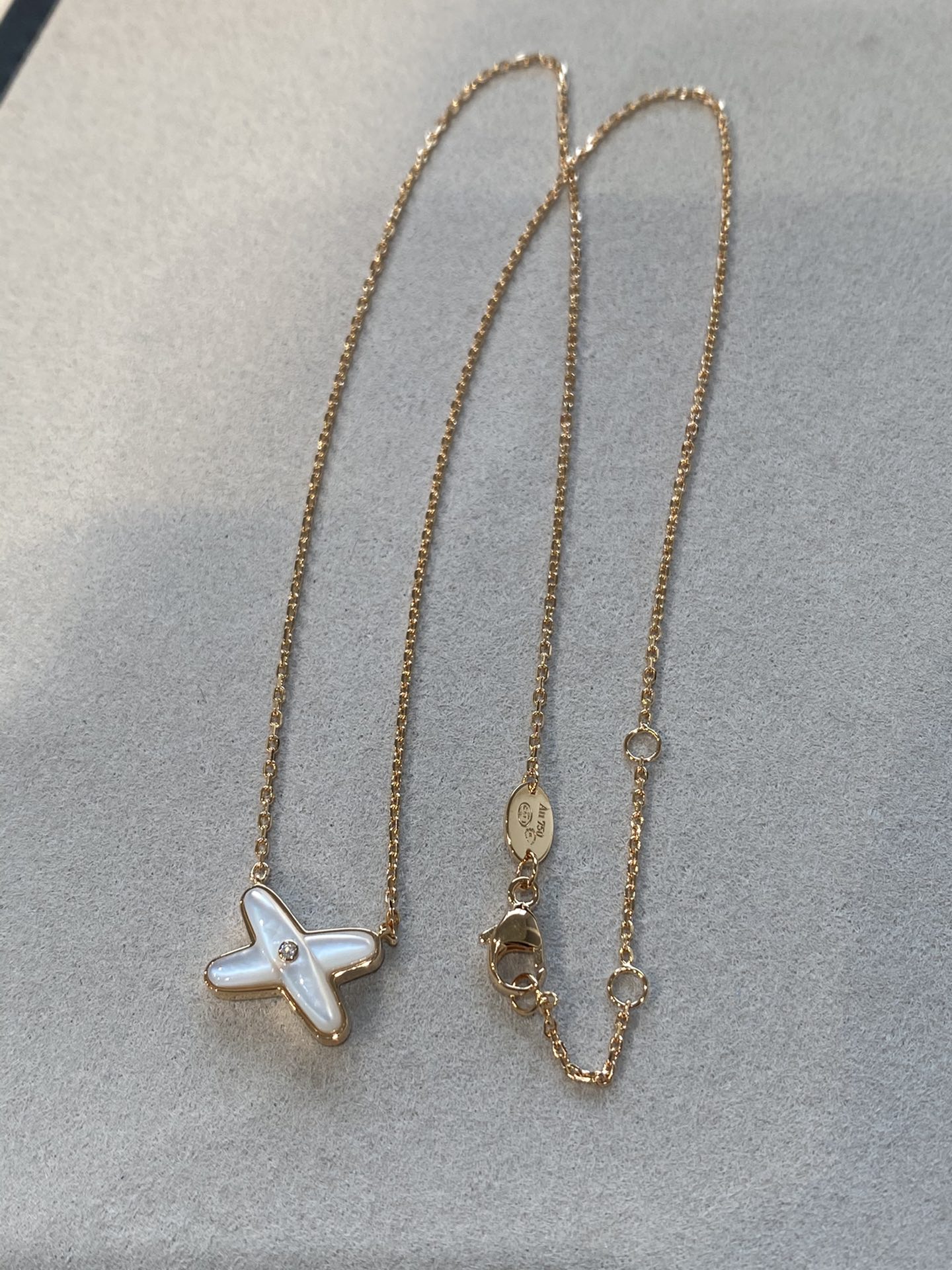 Chanel Necklace Rose Gold