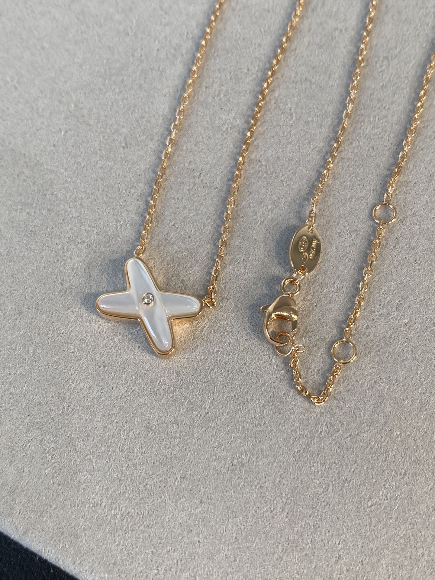 Chanel Necklace Rose Gold