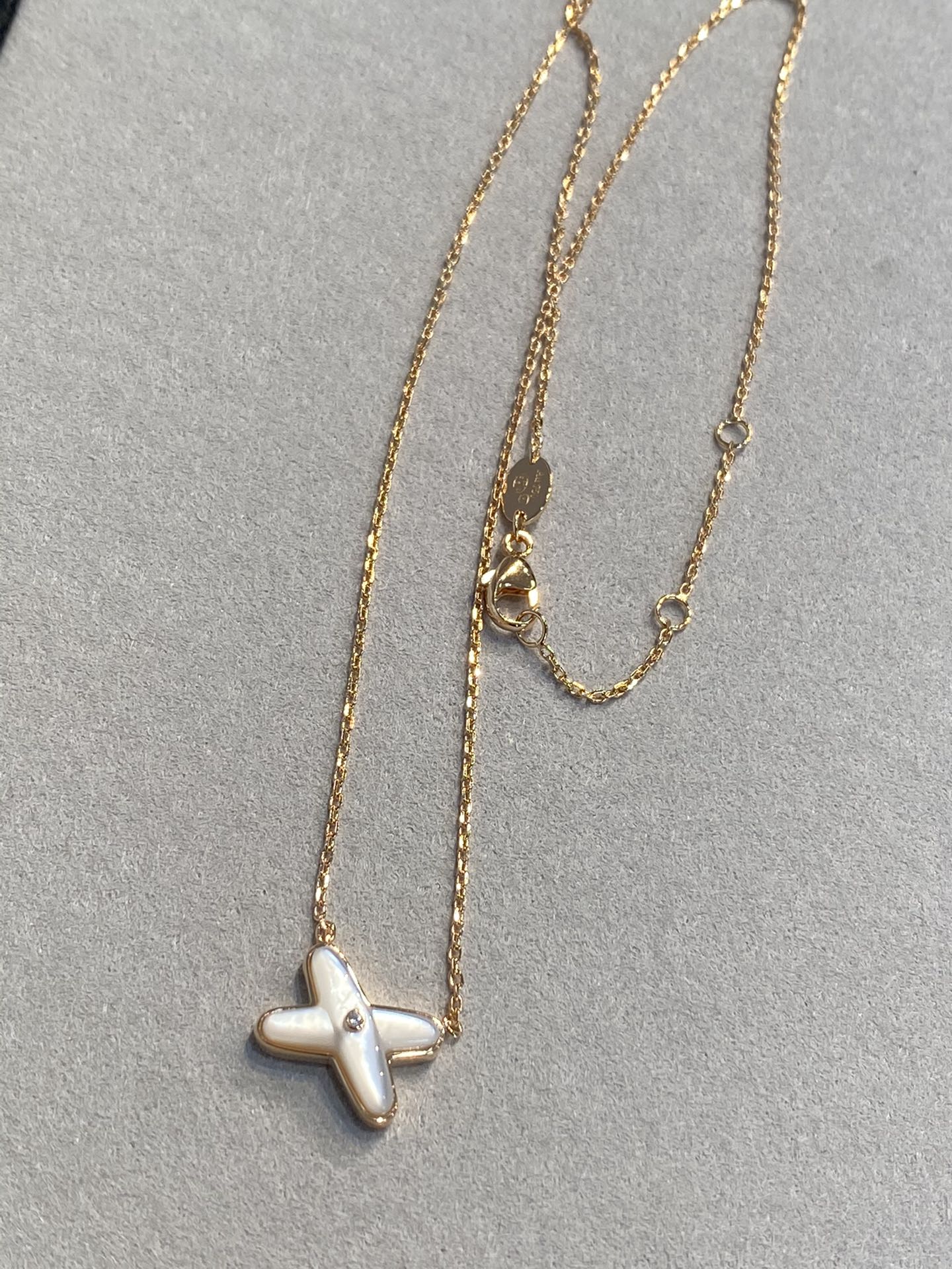 Chanel Necklace Rose Gold