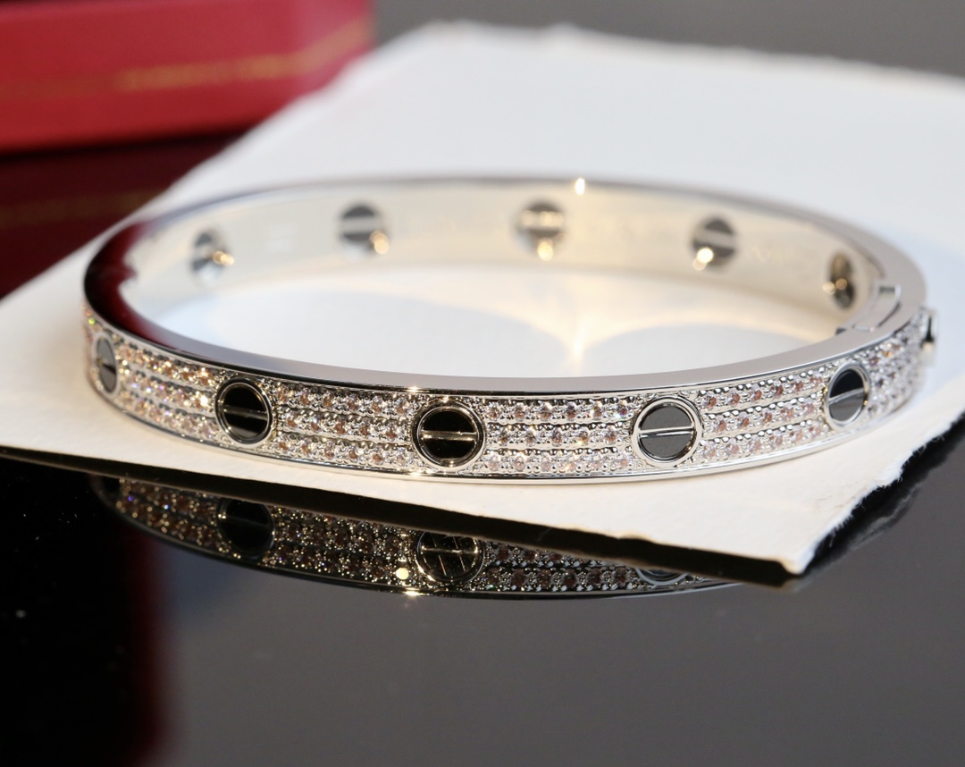 Cartier Bangle Diamond Inlaid L