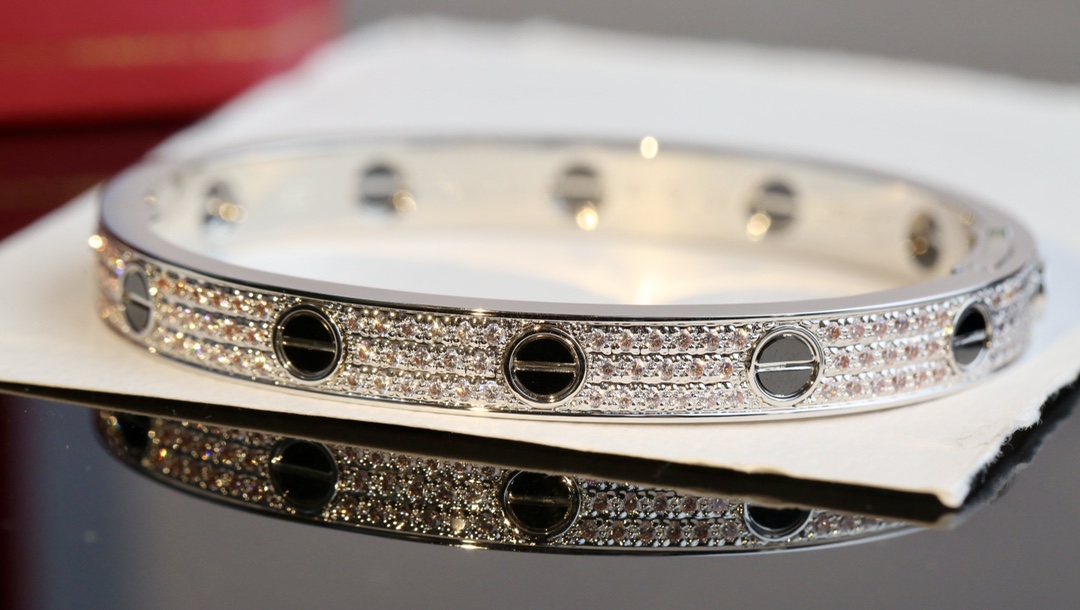 Cartier Bangle Diamond Inlaid L