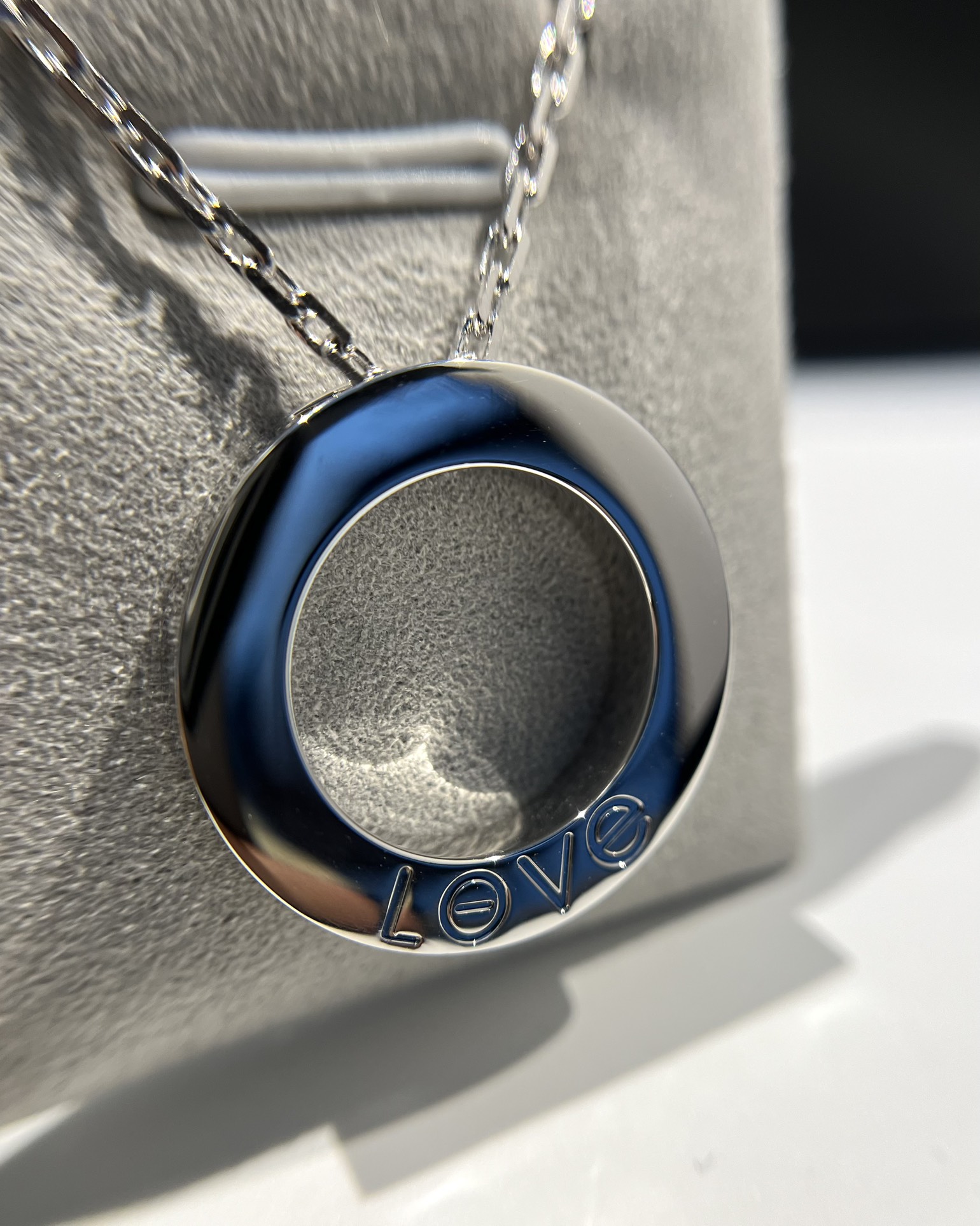 Cartier Necklace Diamond Gold Inlaid L