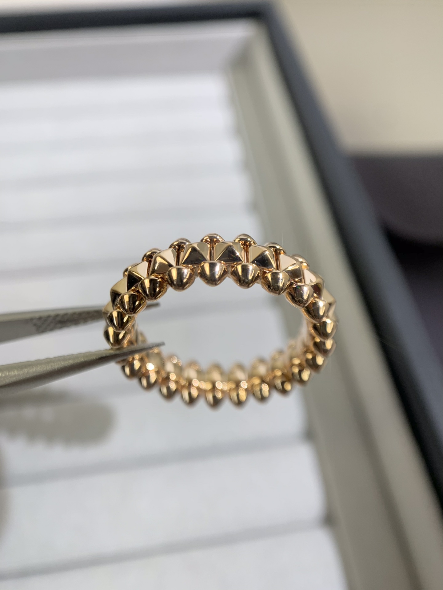 Cartier Couple Ring Gold Gold Couple Style 6-7-8