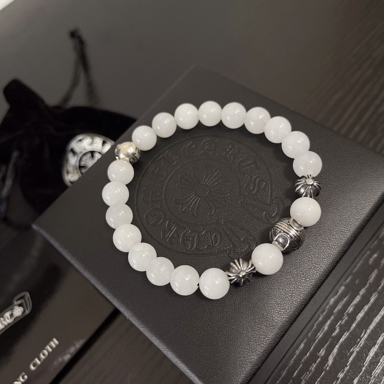 Chrome Hearts Couple Bracelet Silver M