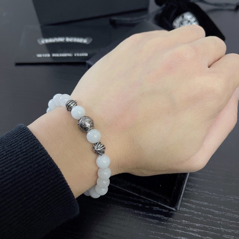 Chrome Hearts Couple Bracelet Silver M