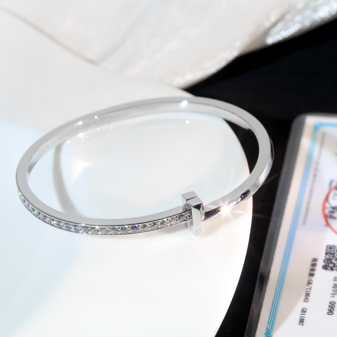 Tiffany Co Bangle Gold Gold 17-l