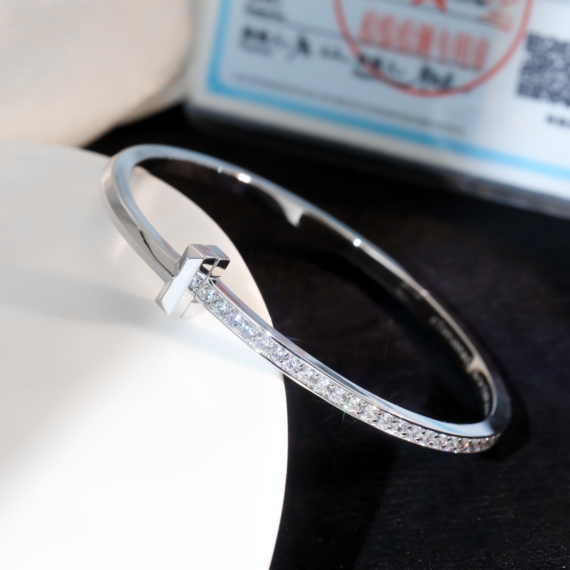 Tiffany Co Bangle Gold Gold 17-l