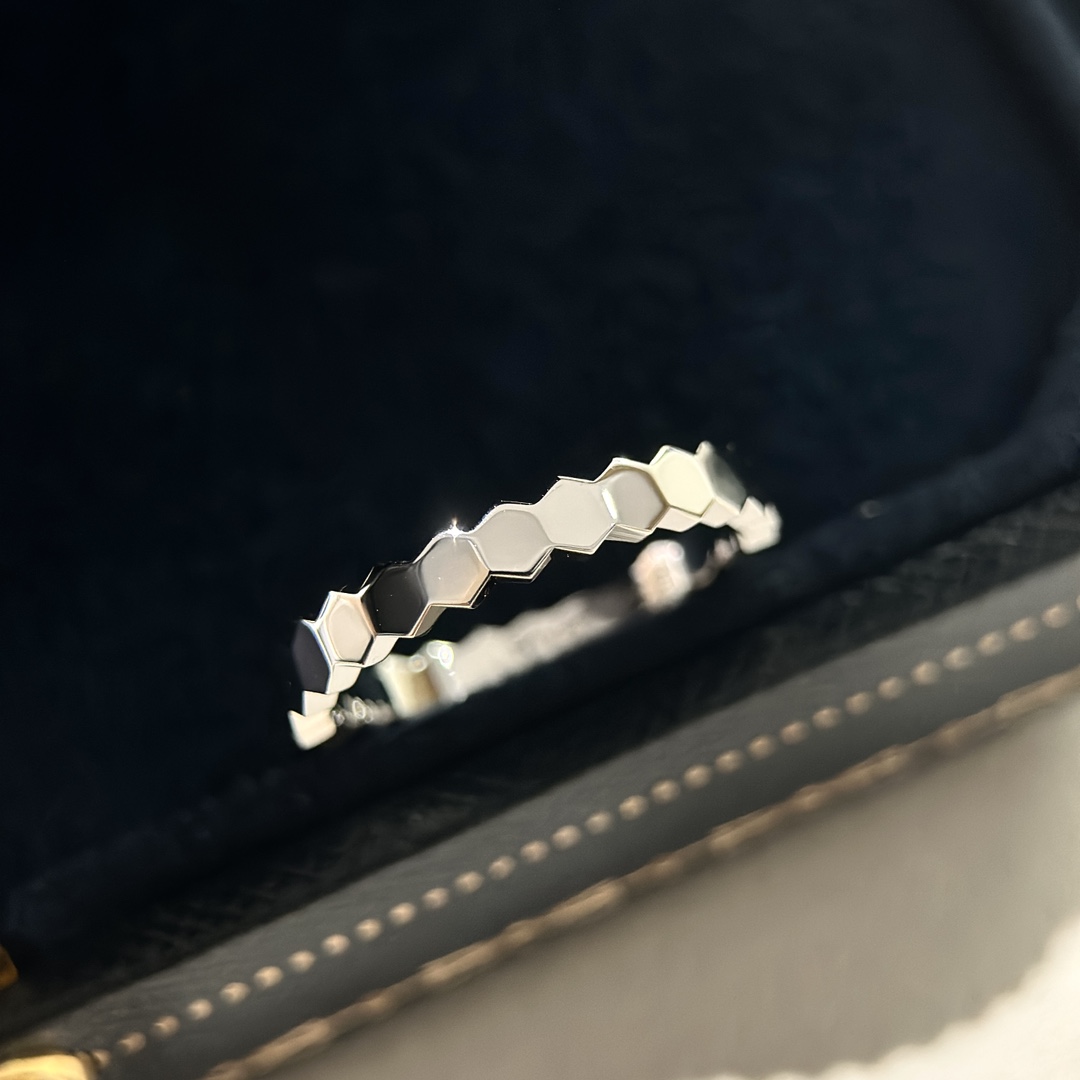 Cartier Ring Silver Rose Gold M-l-s