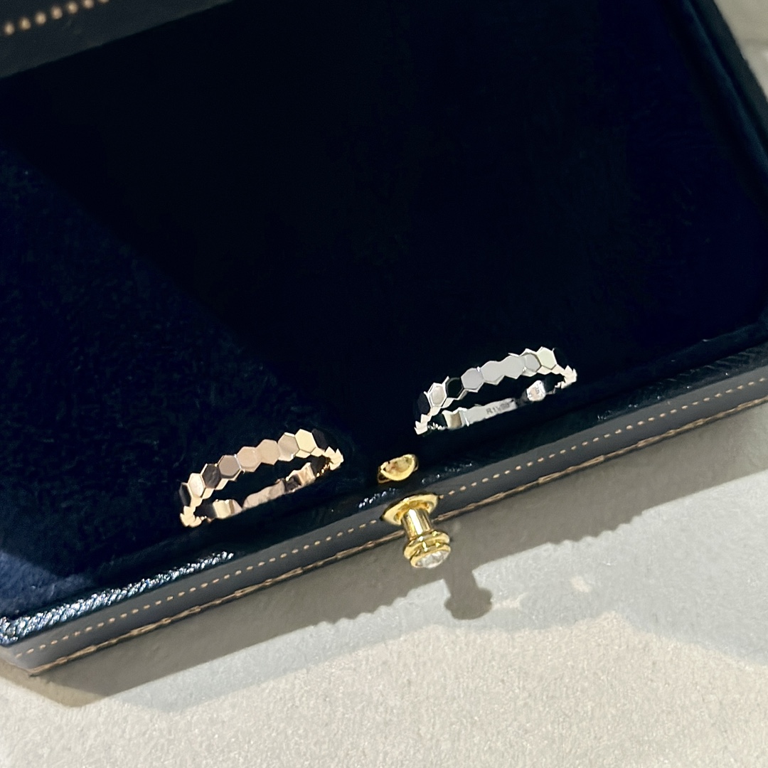 Cartier Ring Silver Rose Gold M-l-s