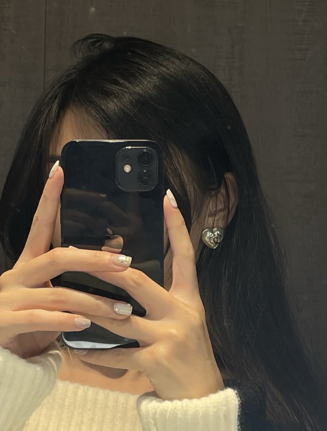 Chanel Earrings Pearl Gold