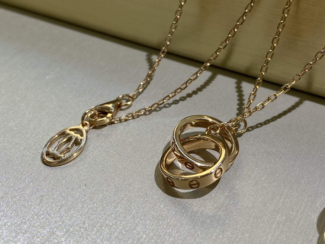 Cartier Necklace Rose Gold