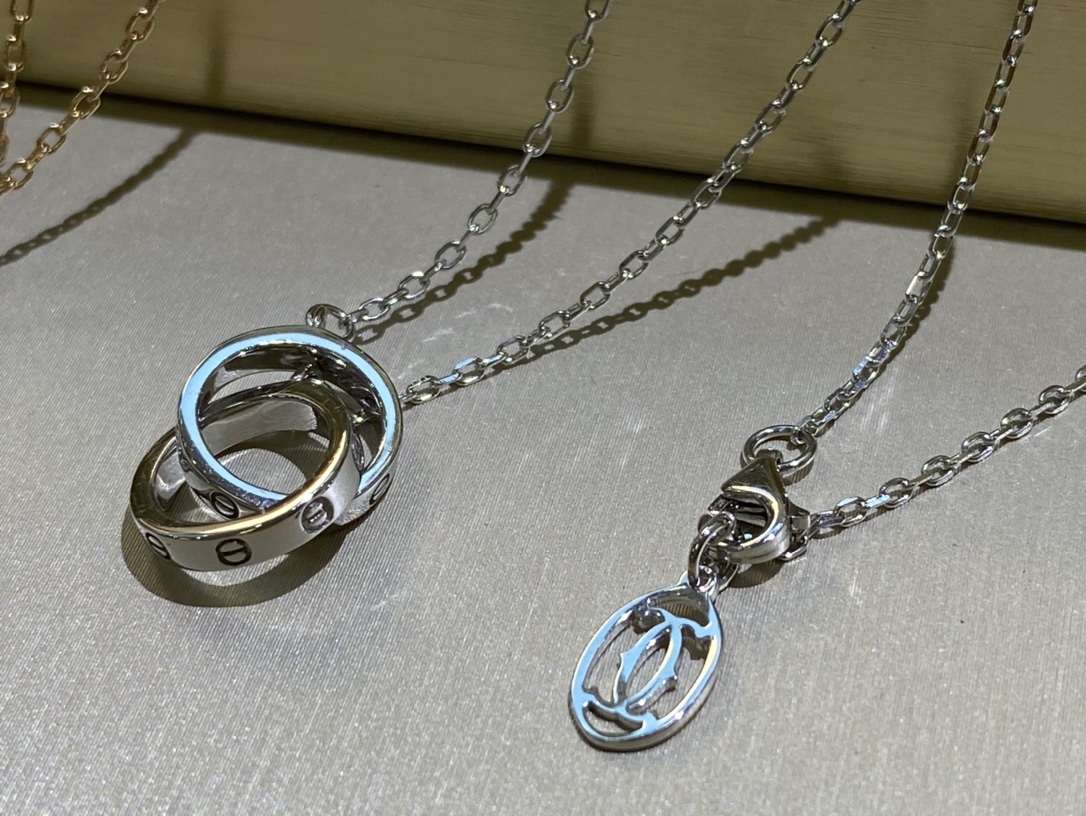 Cartier Necklace Rose Gold