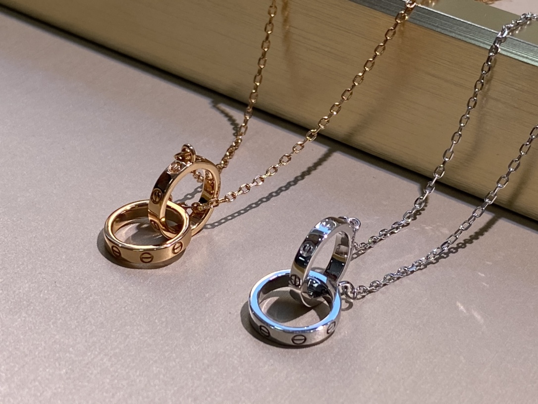 Cartier Necklace Rose Gold