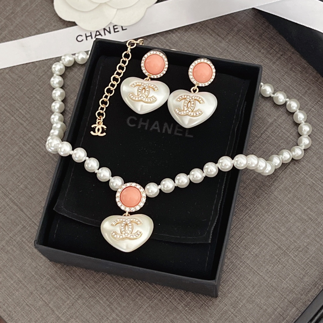 Chanel Earrings Silver L