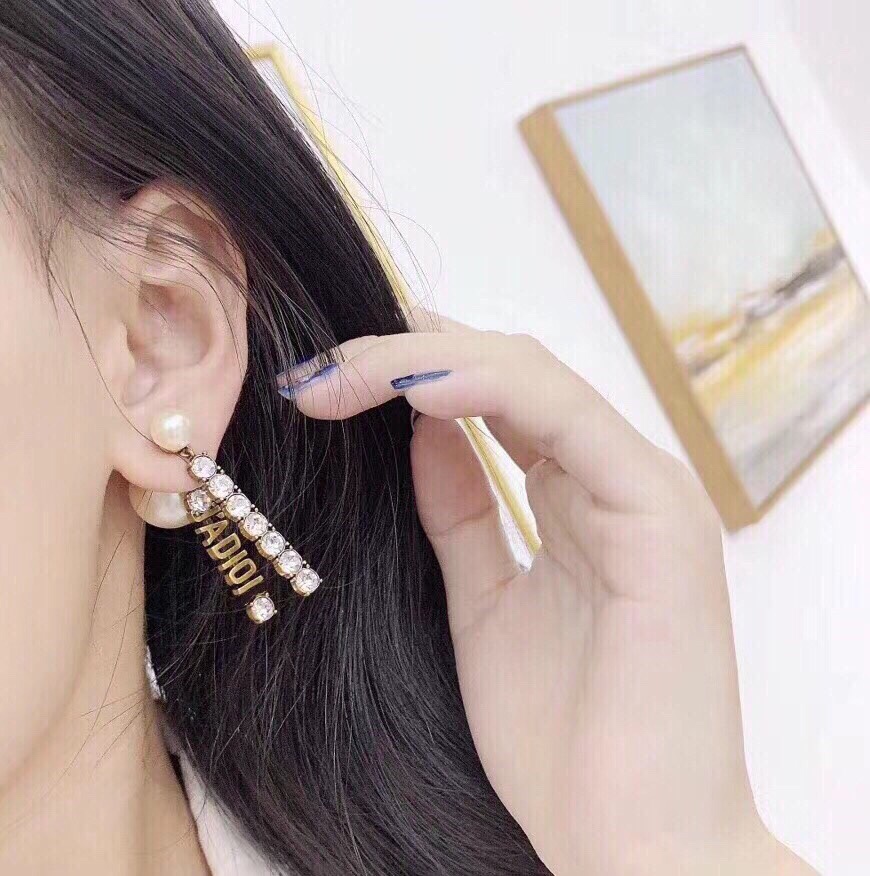 Dior Earrings Pearl