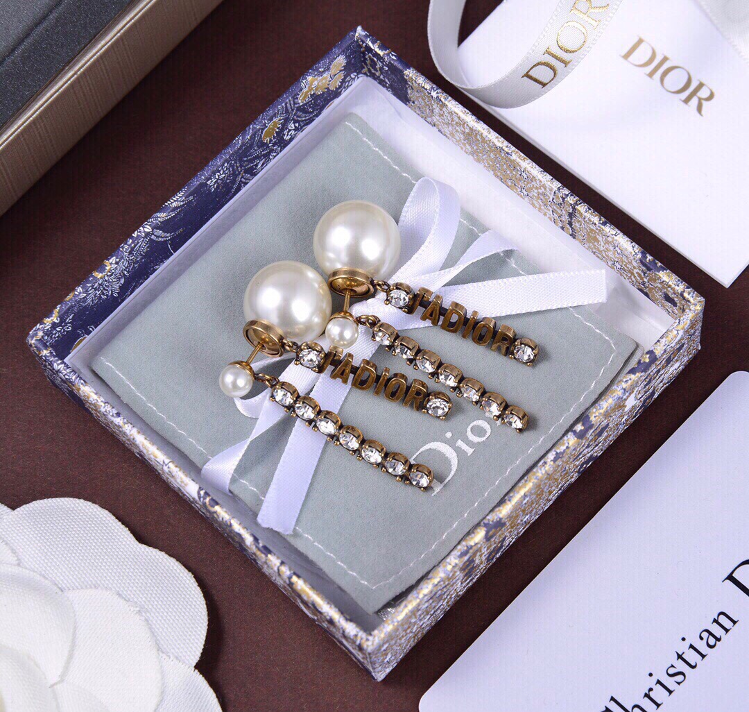 Dior Earrings Pearl