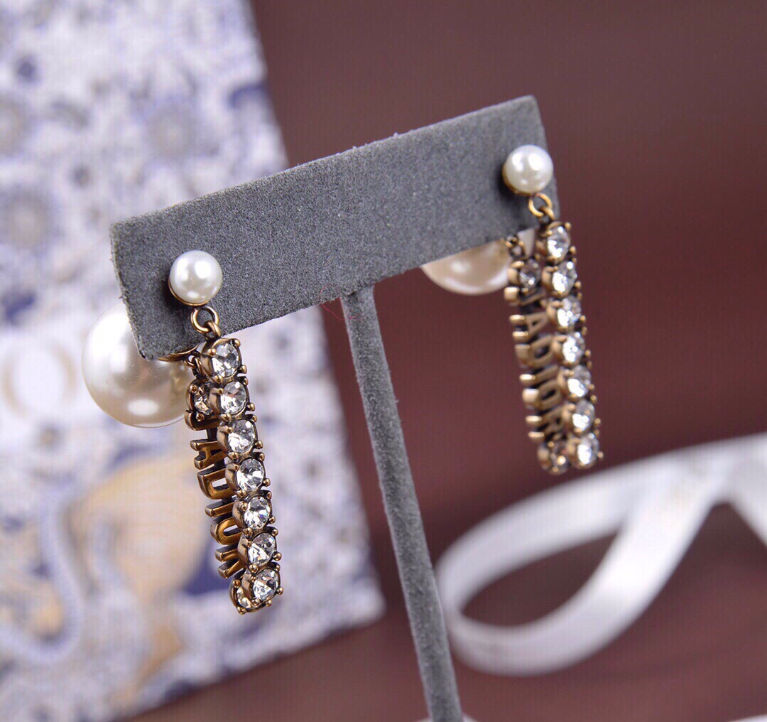 Dior Earrings Pearl
