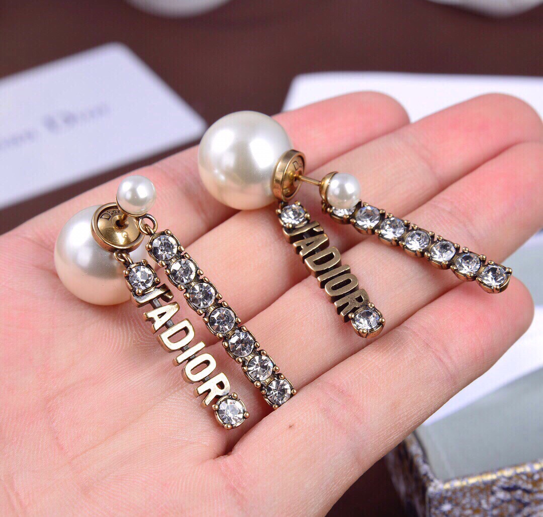 Dior Earrings Pearl