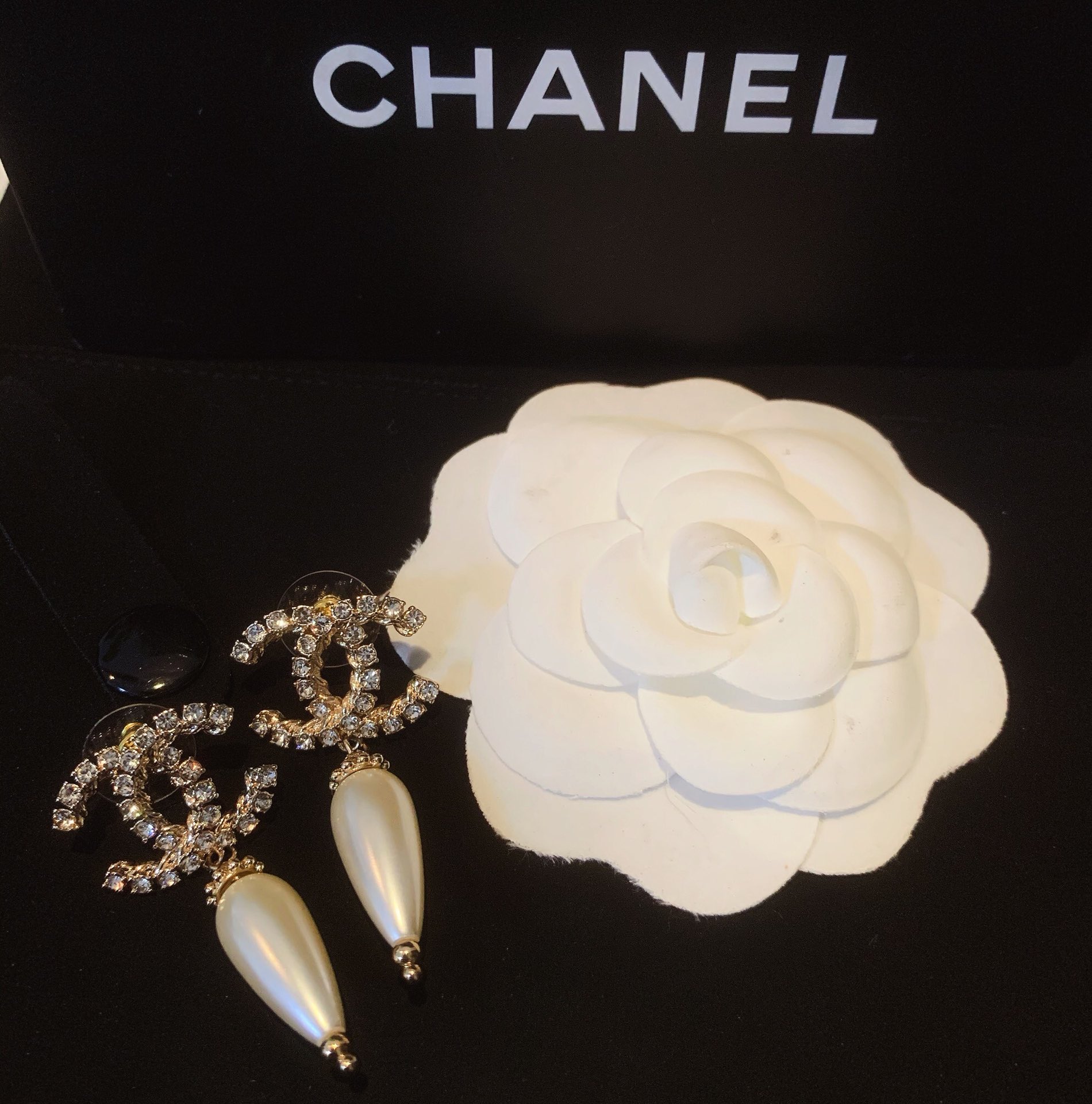 Chanel Earrings Silver