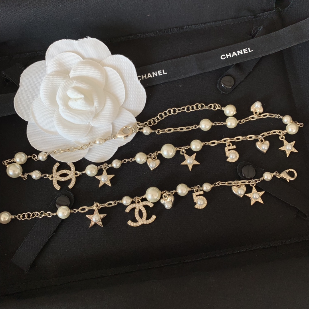 Chanel Necklace Pearl
