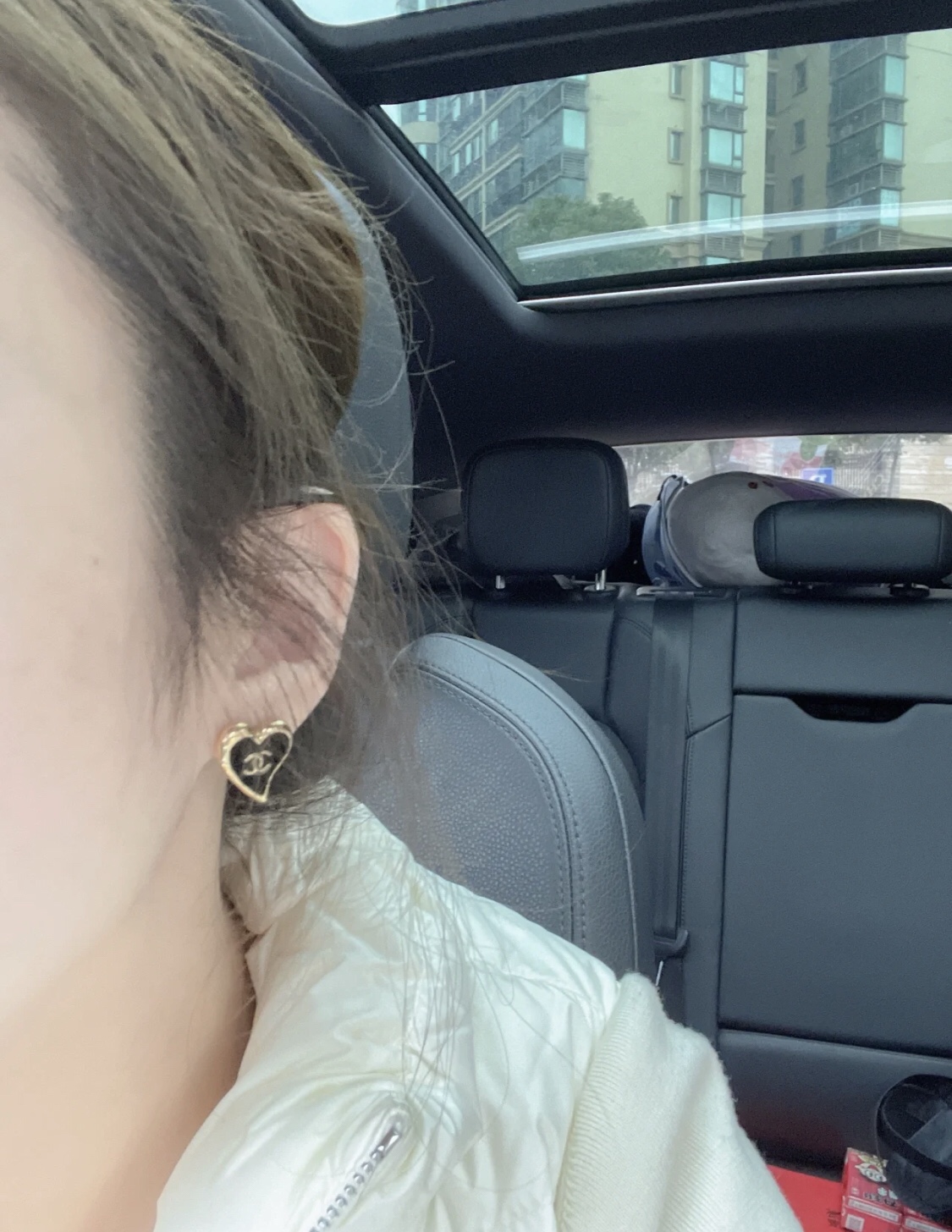 Chanel Earrings Black