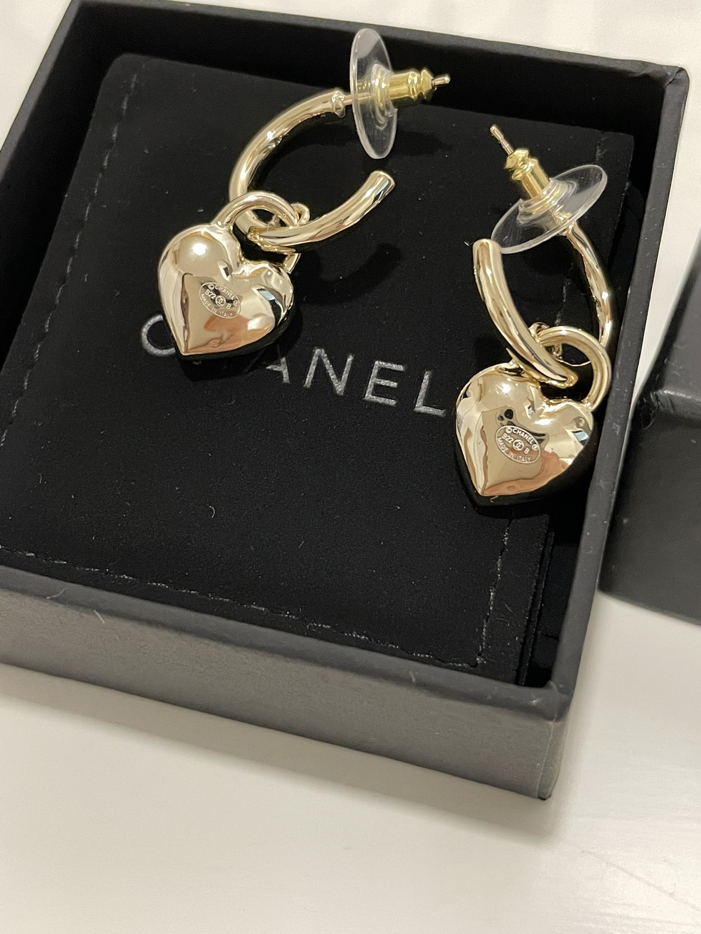 Chanel Earrings Silver Silver