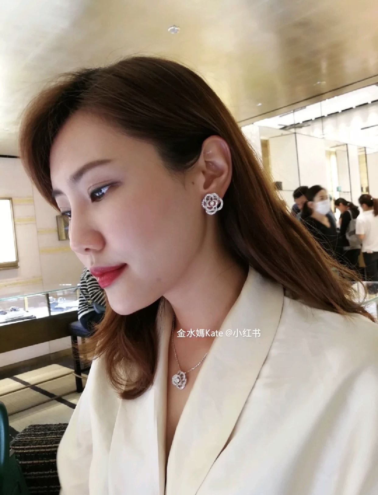Chanel Earrings Diamond