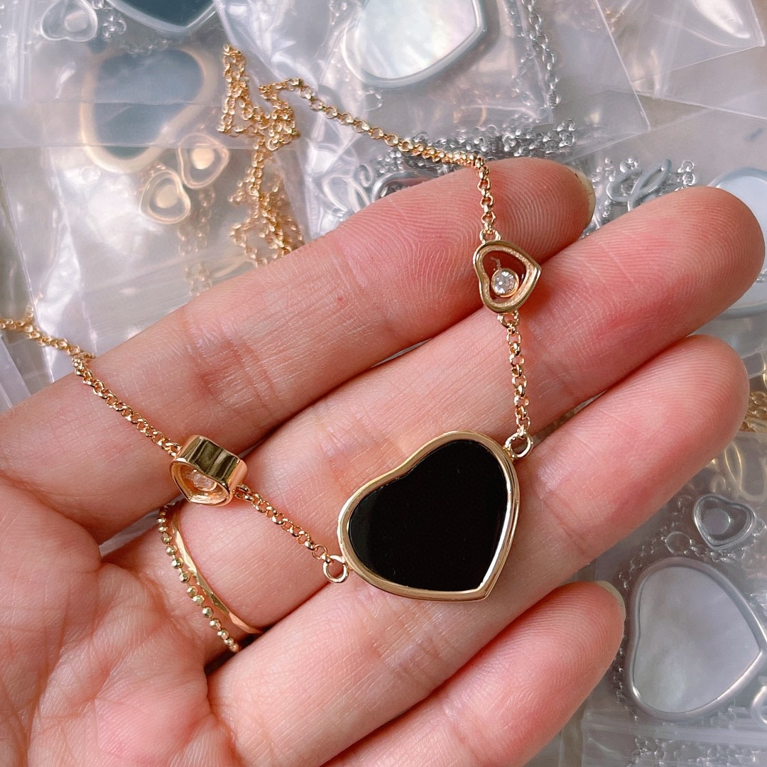 Chanel Necklace Diamond Rose Gold L