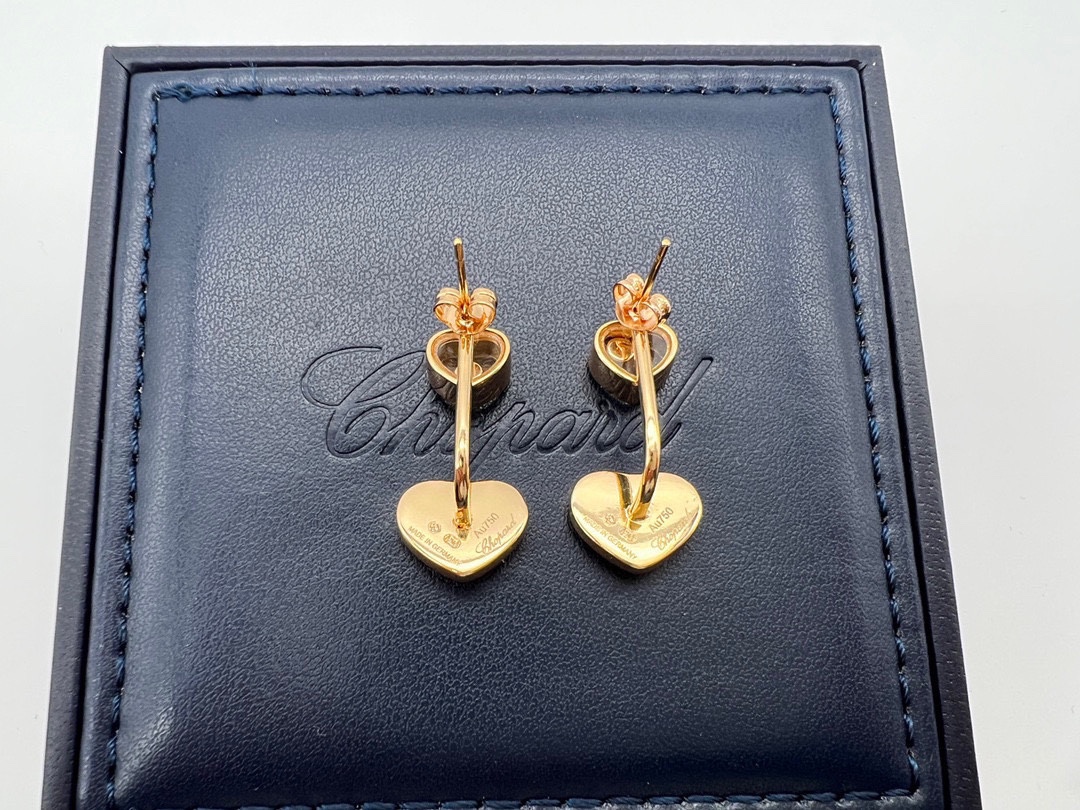 Chopard Earrings Diamond Inlaid S