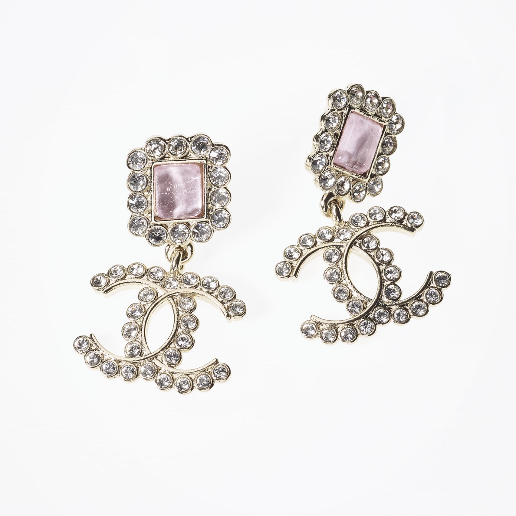 Chanel Earrings Pink