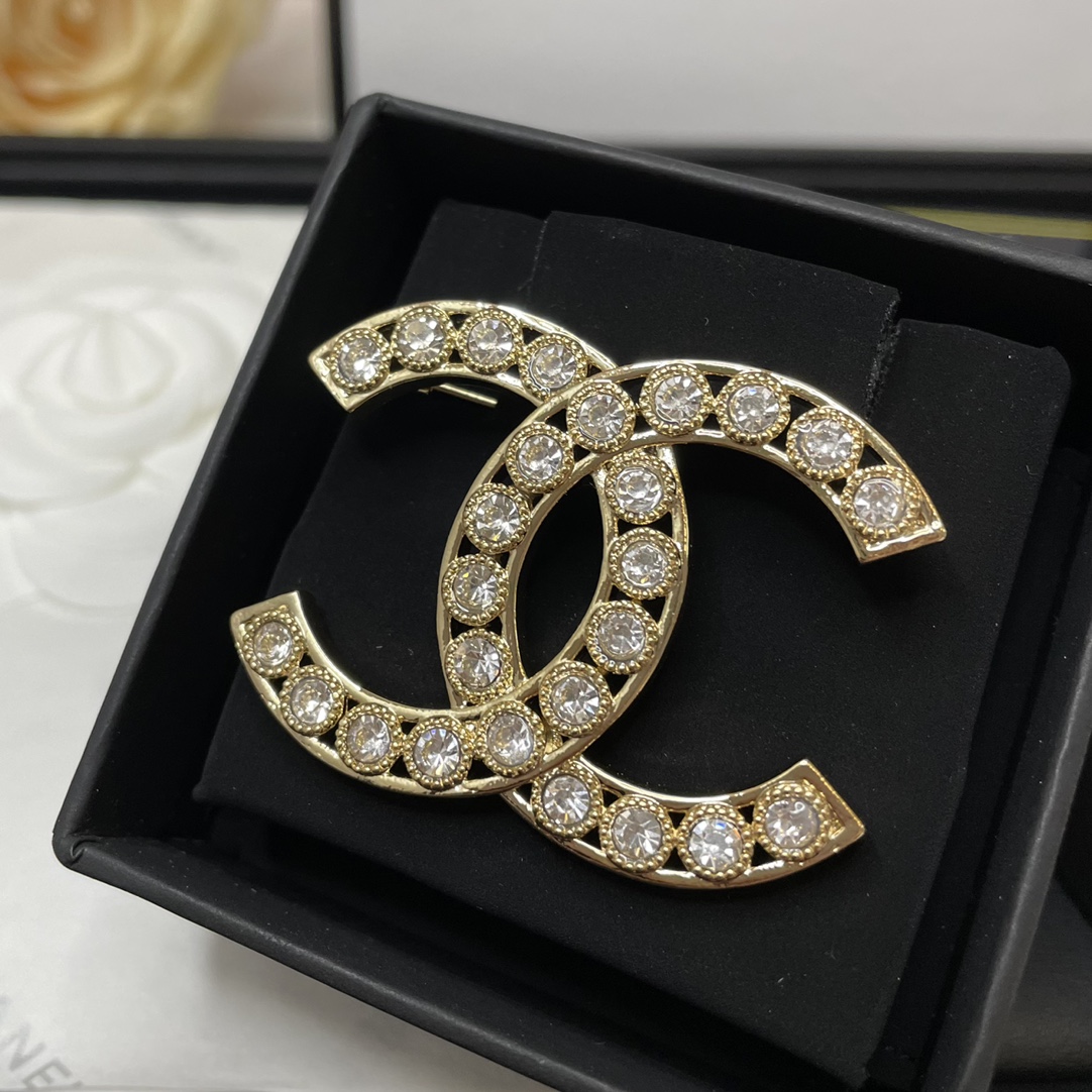Chanel Brooch Silver