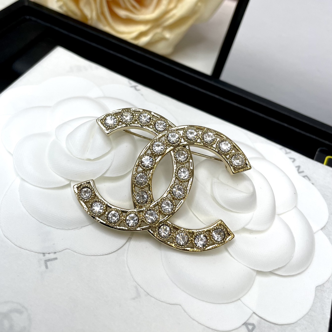 Chanel Brooch Silver