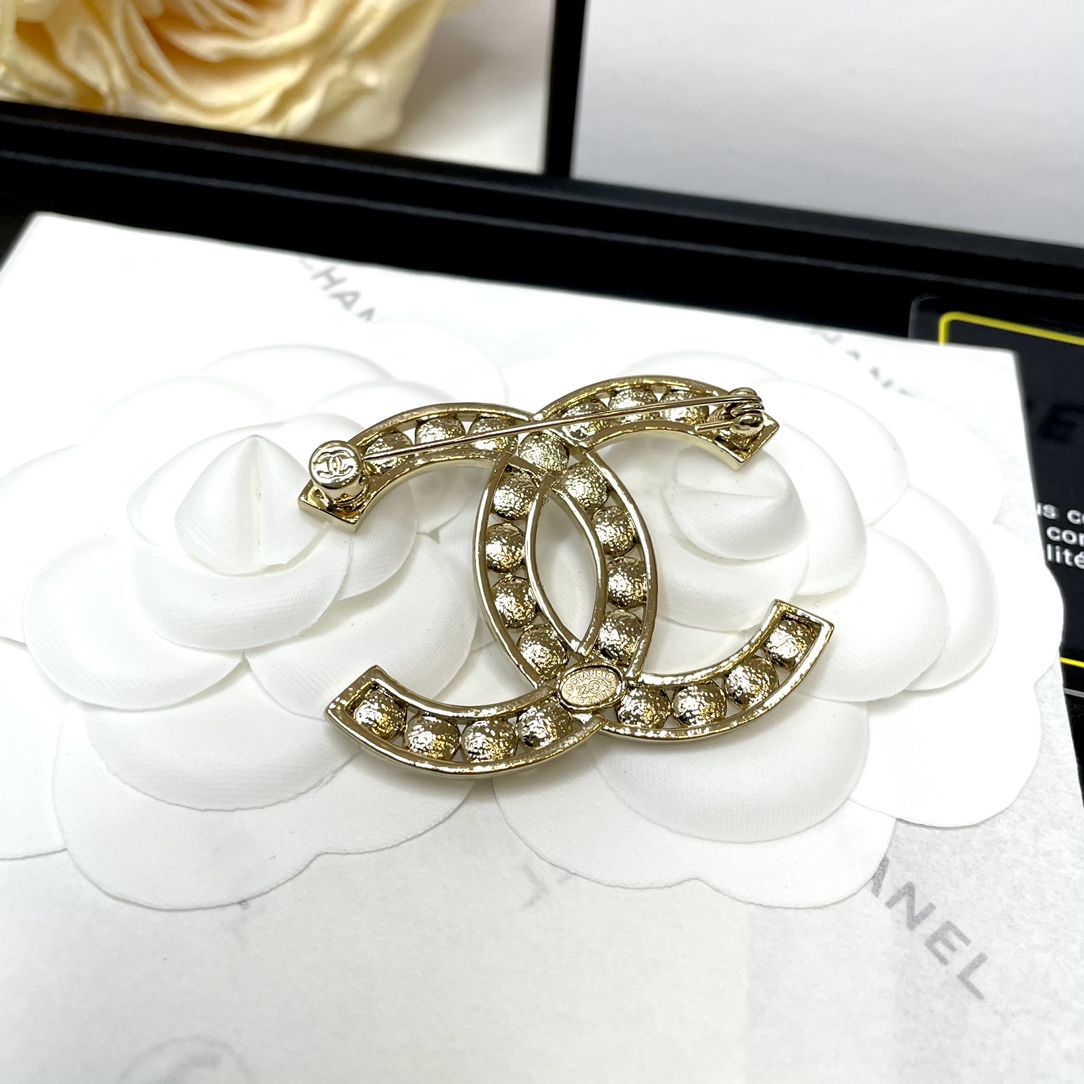 Chanel Brooch Silver