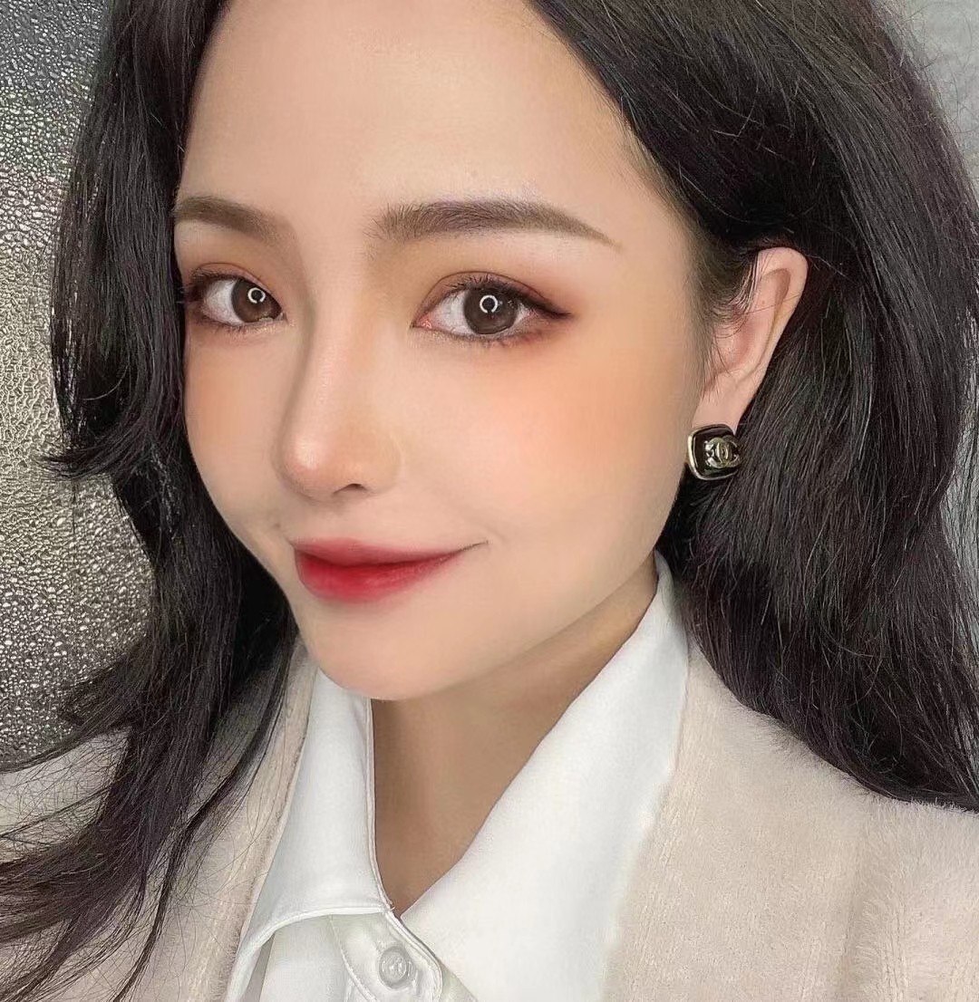 Chanel Earrings Black